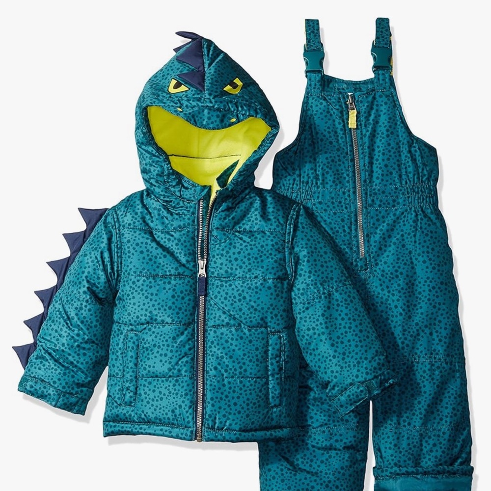 Brand new carters snowsuit and jacket 2t